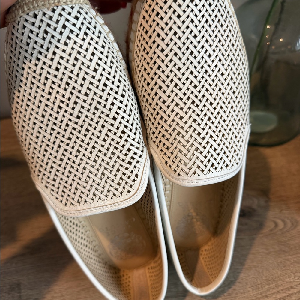Vince Camuto Cream Espadrilles